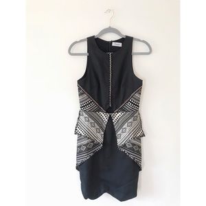 Navy blue dress